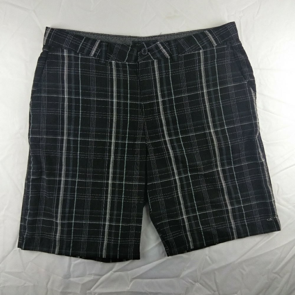 O'Neill Mens Casual Plaid Golf Shorts Size 38
